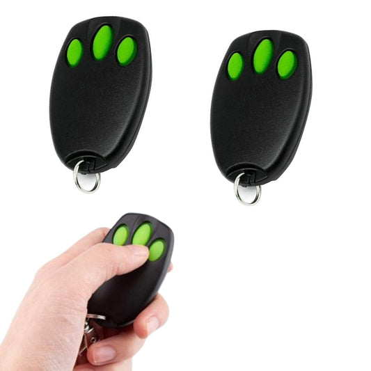 2Pcs Mini Garage Door Opener Remote Control Replacement Compatible with Merlin C945 CM842 C940 C943