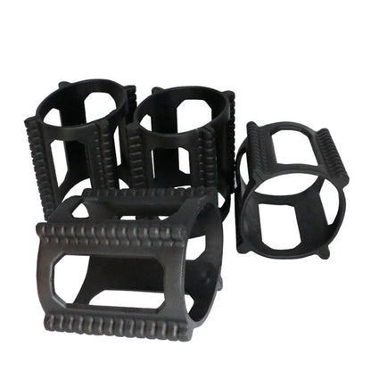 4 Pieces Skater Trick Trainers Silicone Skateboard Wheel Stop Covers  Skater Skill Training Tools Black