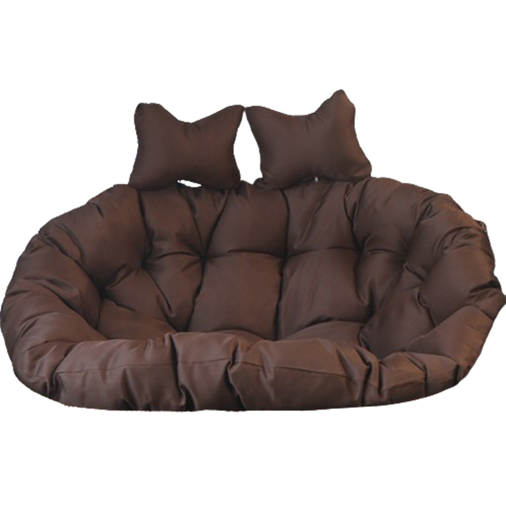 Love Seat Hanging Egg Chair Cushion Swing Chair Seat Pad for Patio Furniture Coffee