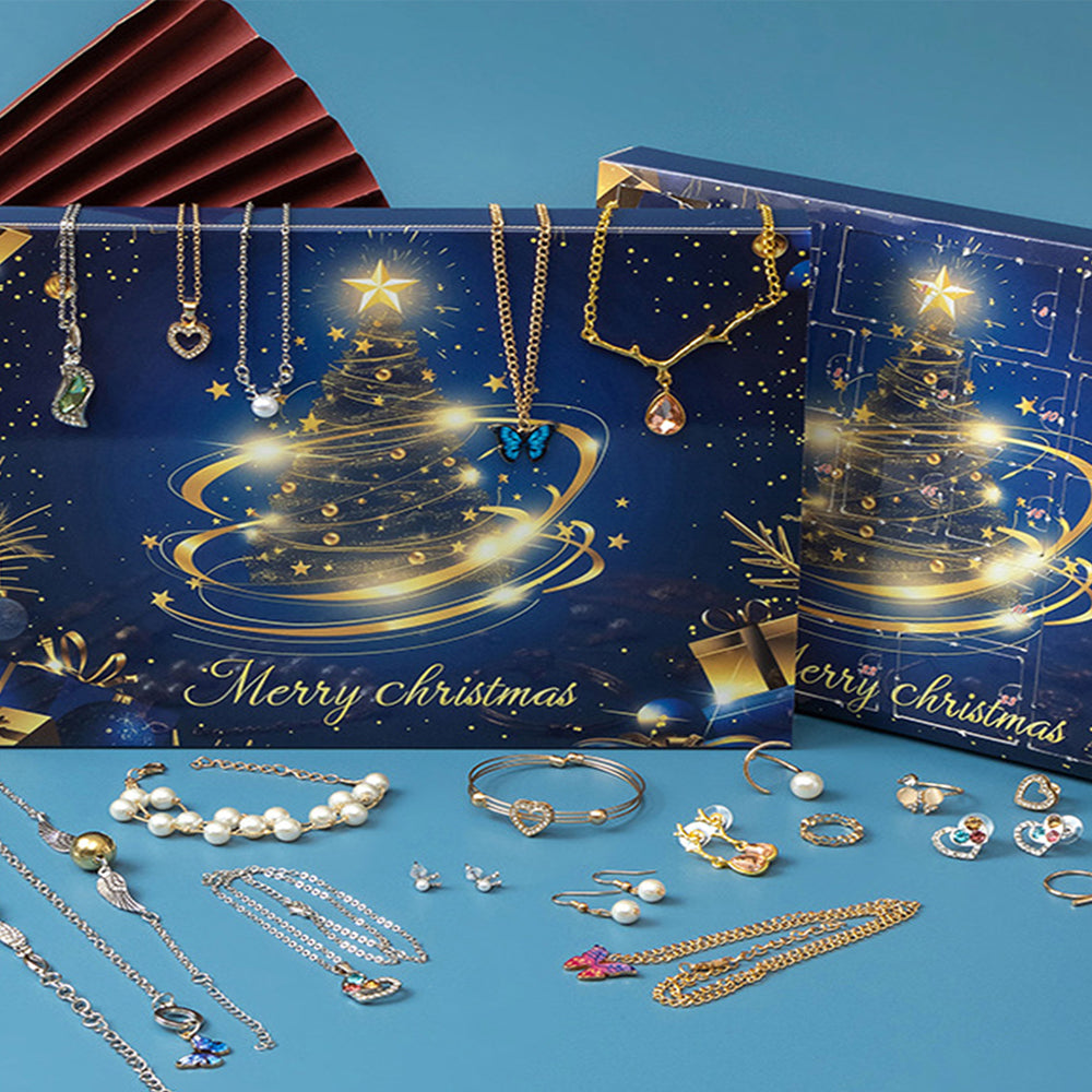 24-Day Jewelry Advent Calendar Kit - Style 1