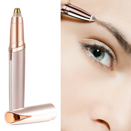 Automatic Electric Eyebrow Trimmer Hair Removal Eyebrow Knife Champaign