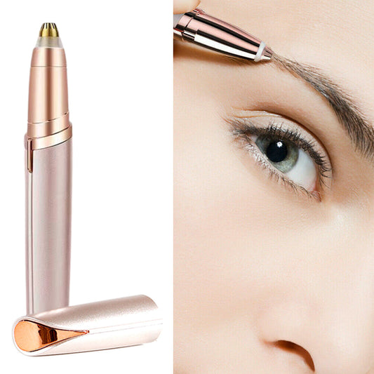 Automatic Electric Eyebrow Trimmer Hair Removal Eyebrow Knife Champaign