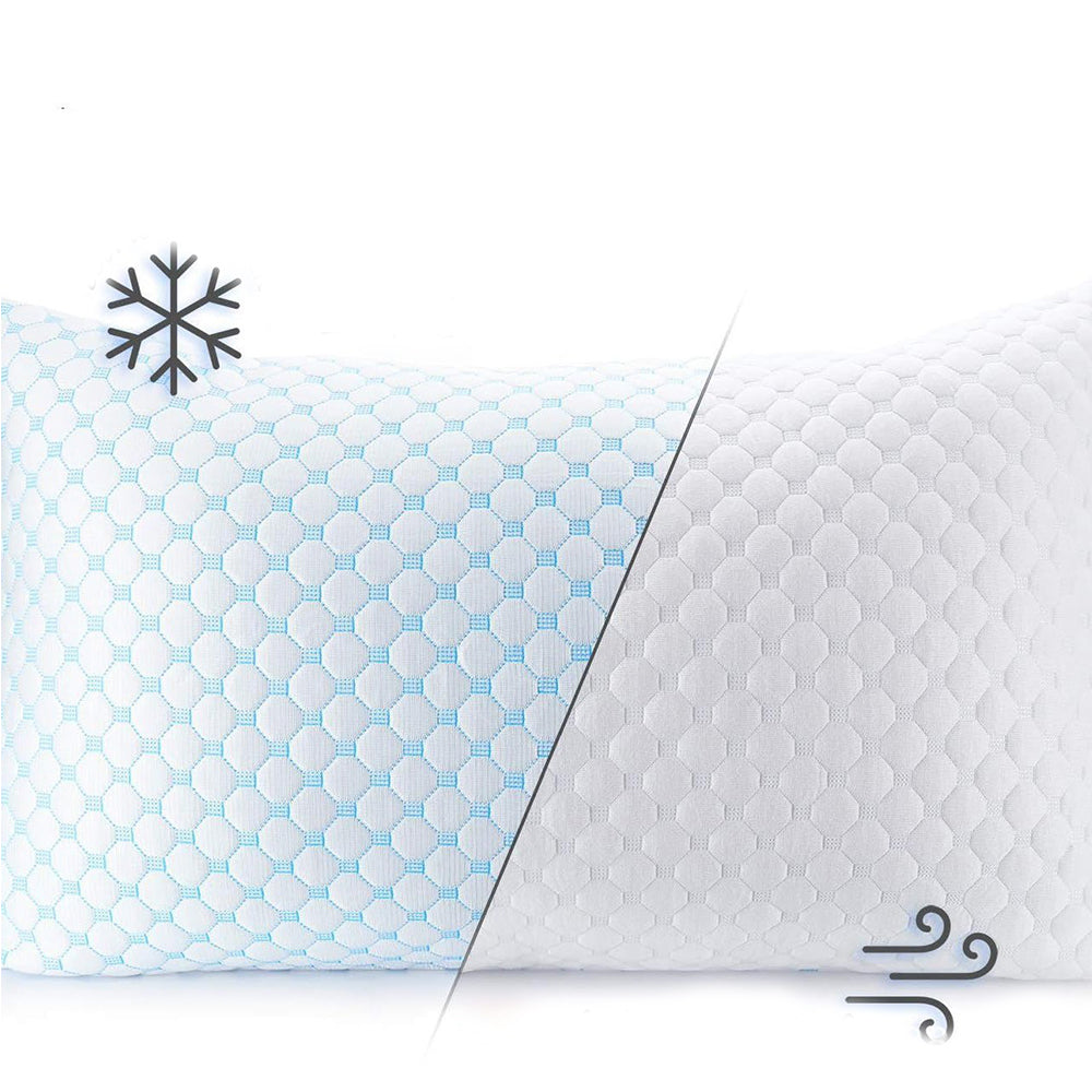 Cooling Pillow Shredded Memory Foam Bed Pillow