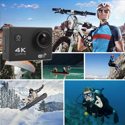 WIFI  4K HD Waterproof Action Camera 30-Meter Underwater Sports Camera