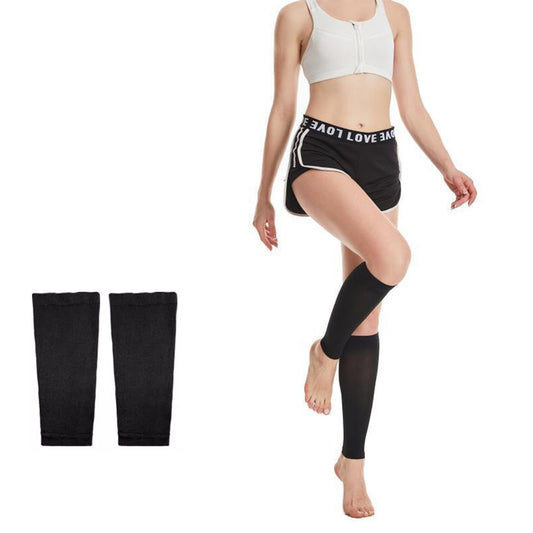 Pair of Calf Sleeve Support Leg Socks for Running Training Stocking Exercise