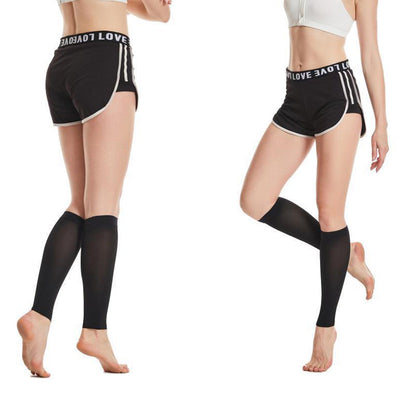 Pair of Calf Sleeve Support Leg Socks for Running Training Stocking Exercise