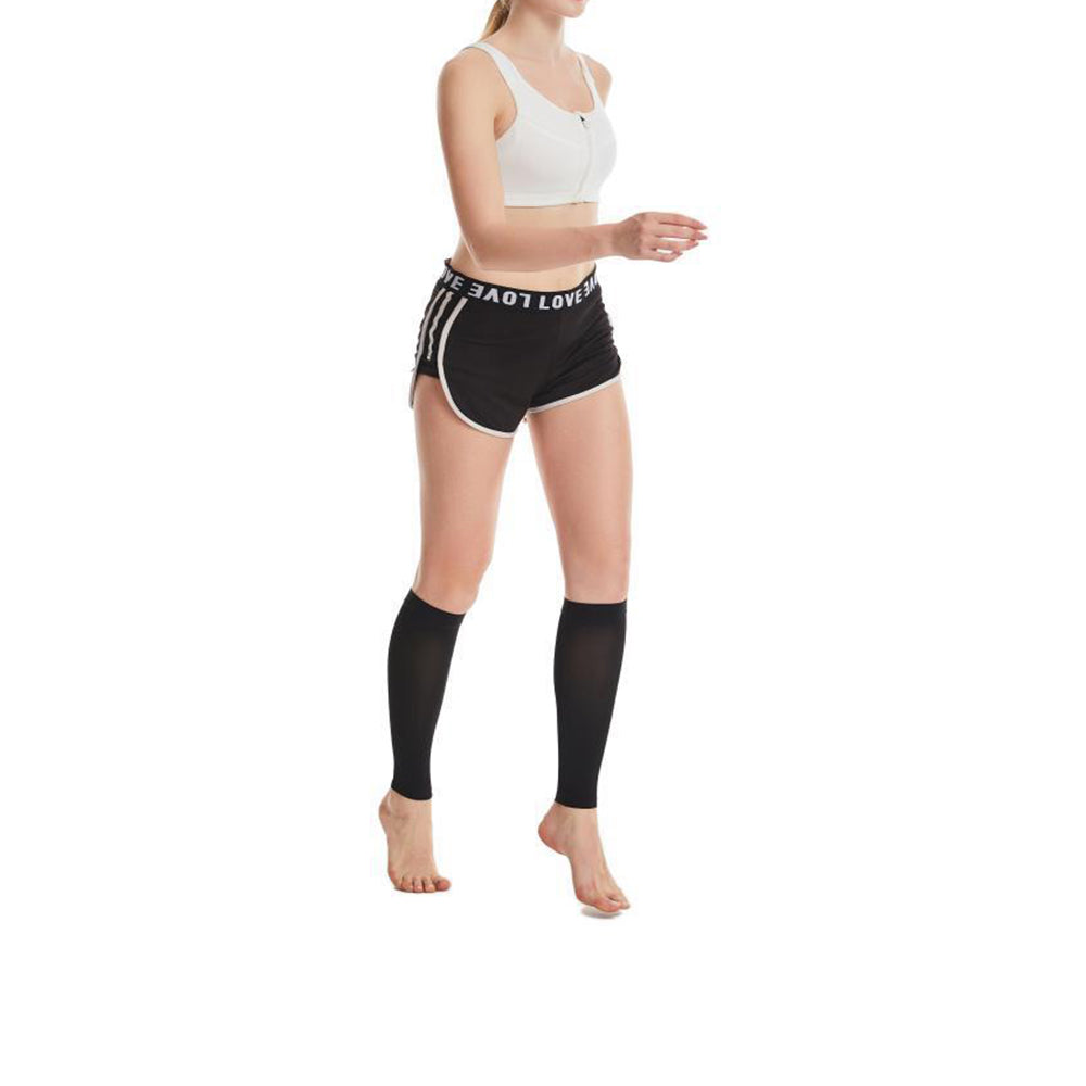 Pair of Calf Sleeve Support Leg Socks for Running Training Stocking Exercise