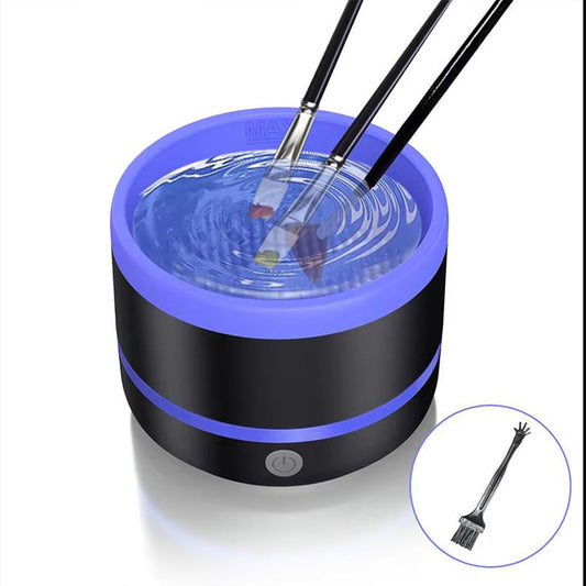 Portable USB Makeup Brush Cleaner Purple