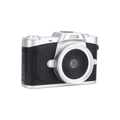 4K Ultra HD Digital Camera with 68MP with 180 Degree  Flip Screen Black
