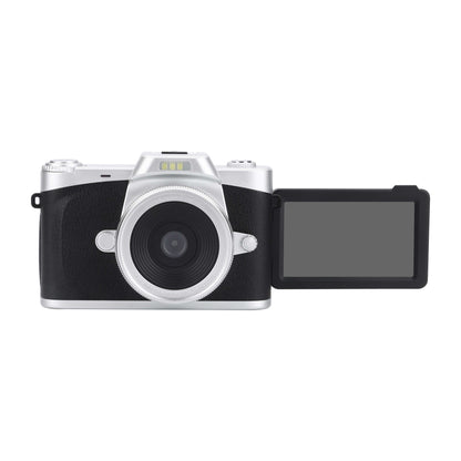 4K Ultra HD Digital Camera with 68MP with 180 Degree  Flip Screen Black
