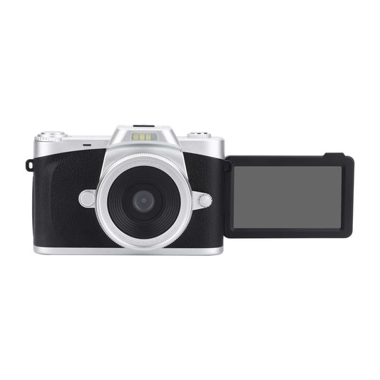 4K Ultra HD Digital Camera with 68MP with 180 Degree  Flip Screen Black