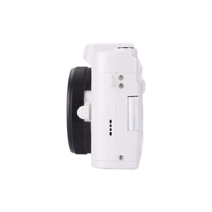 4K Ultra HD Digital Camera with 68MP with 180 Degree  Flip Screen White