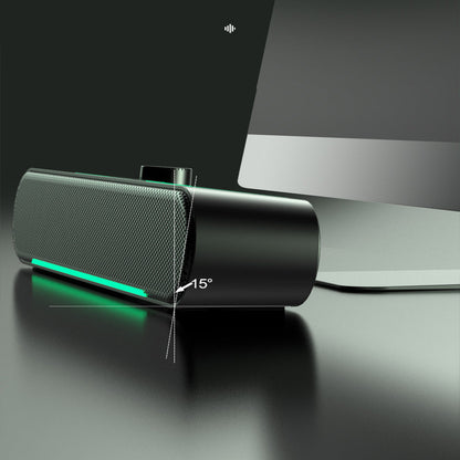 USB Powered Wired Speaker Computer Speaker Stereo for Soundbar  Laptop Tablet PC