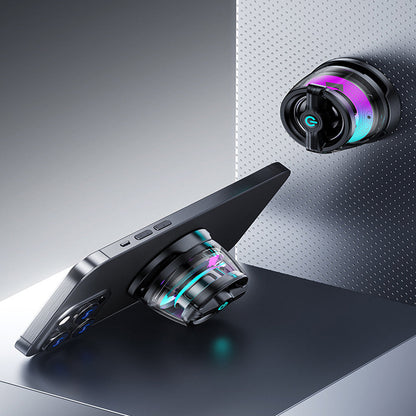 Mini Multifunctional Bluetooth Speaker Magnetic Stand Bluetooth Speaker Audio Black