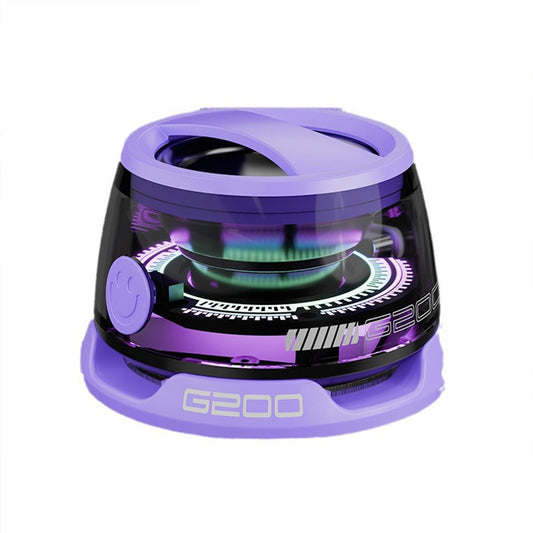 Mini Multifunctional Bluetooth Speaker Magnetic Stand Bluetooth Speaker Audio Purple