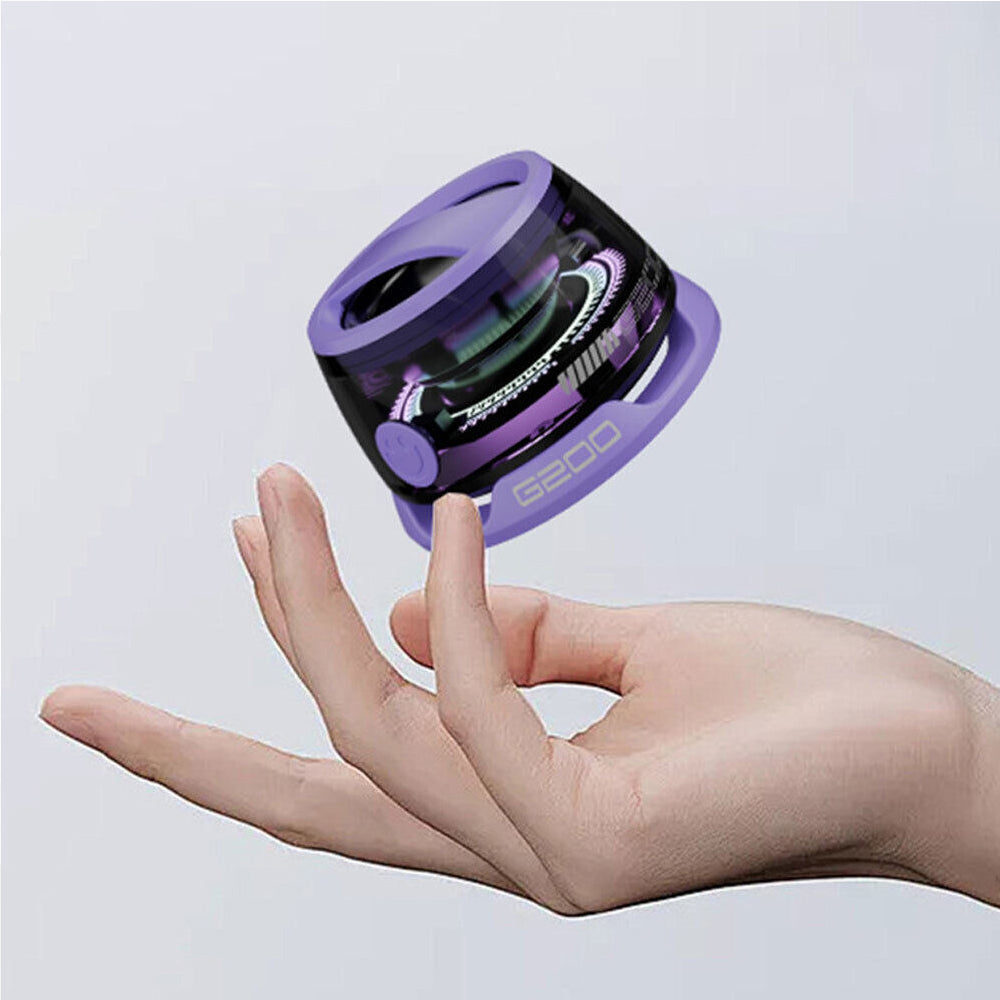Mini Multifunctional Bluetooth Speaker Magnetic Stand Bluetooth Speaker Audio Purple