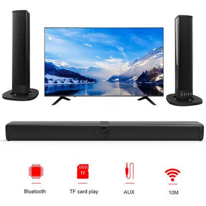 2-in-1 Wireless Bluetooth Sound Bar Multifunctional Bluetooth Speaker