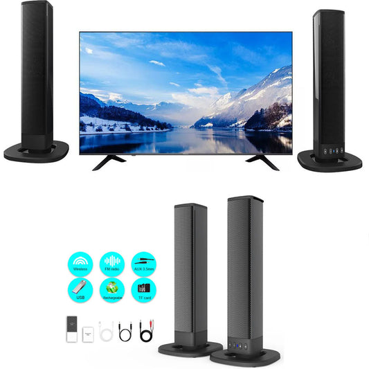 2-in-1 Wireless Bluetooth Sound Bar Multifunctional Bluetooth Speaker