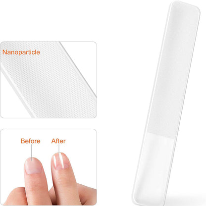 Nano Foot File Callus Remover Glass Professional Pedicure Scrubber