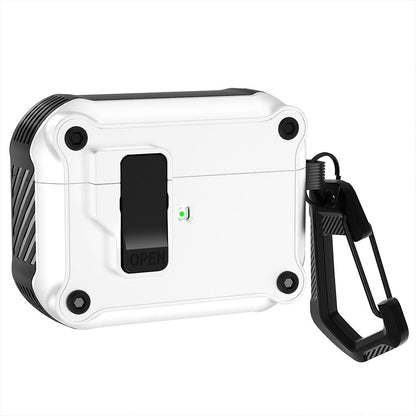 AirPods 4 Portable Case MagSafe Wireless Drop Protection Magnetic Lid White