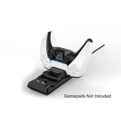 Replacement Controller Charger DualSense Charging Station for PS5 Black