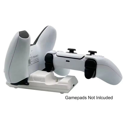 Replacement Controller Charger DualSense Charging Station for PS5 White
