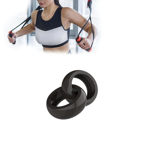 2Pcs Silicone Ring Cover for Oura Ring Gen3 Anti-Scratch Elastic Ring Case Protector Black