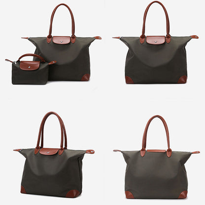 2Pcs Set Women's Tote Bags Travel Handbag Work Bags Amy Green