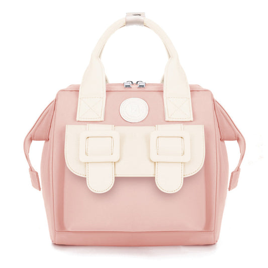 Diaper Bag Backpack Portable Nappy Backpack Travel Backpack Pink
