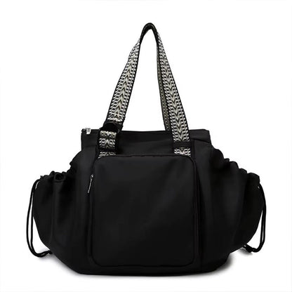 Transformable Cradle Bag Multifunctional Travel Backpack Shoulder Bag Mummy Bag Black