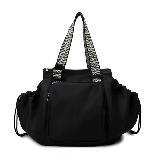 Transformable Cradle Bag Multifunctional Travel Backpack Shoulder Bag Mummy Bag Black