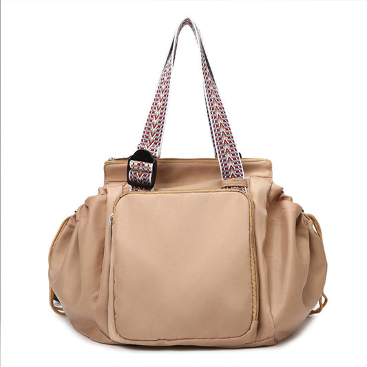 Transformable Cradle Bag Multifunctional Travel Backpack Shoulder Bag Mummy Bag Khaki