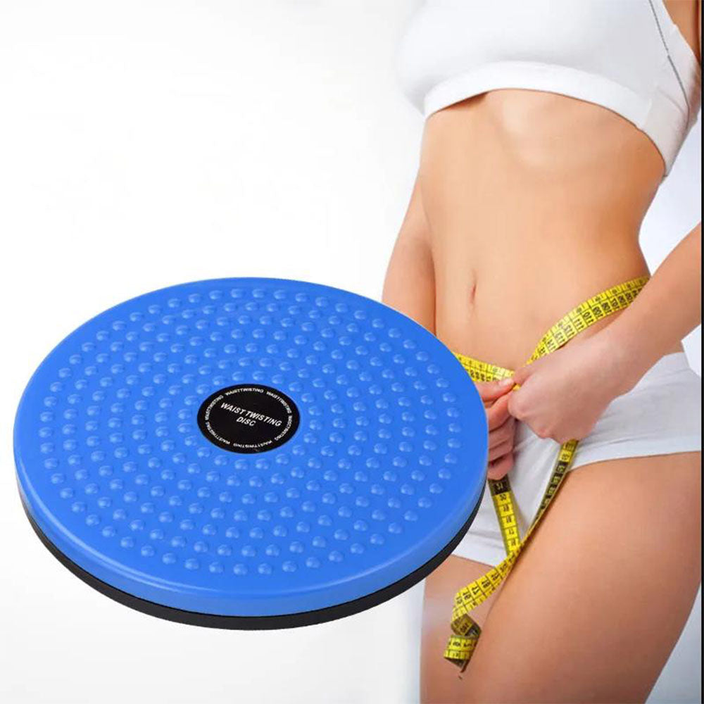 Twist Waist Disc Board Slimming Fitness Exercise Massage Foot Sole Home Fitness Equipment-Green
