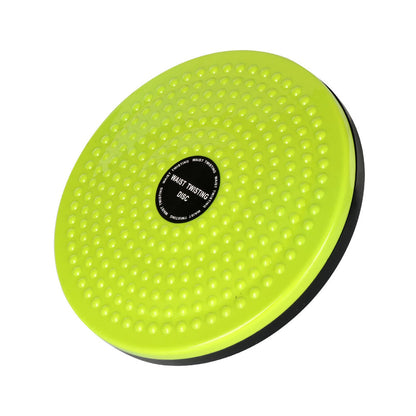 Twist Waist Disc Board Slimming Fitness Exercise Massage Foot Sole Home Fitness Equipment-Green