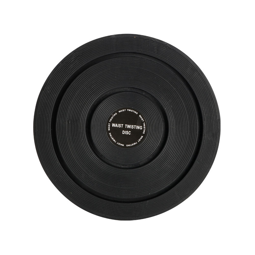 Twist Waist Disc Board Slimming Fitness Exercise Massage Foot Sole Home Fitness Equipment-Black