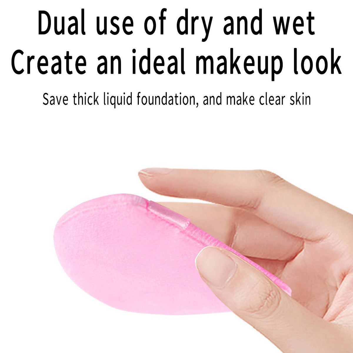 40Pcs Makeup Brush Set with Sponges  Cleansing Pads Headband Wristbands-Pink
