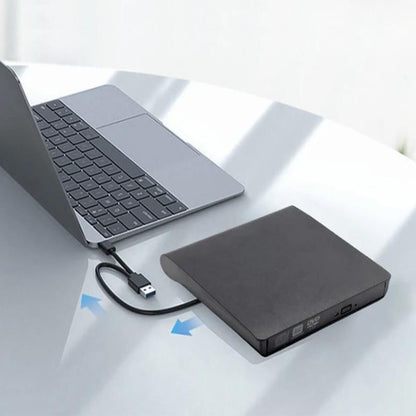 USB 3.0 & Type-C Dual Interface External DVD/CD Drive Burner  Plug & Play