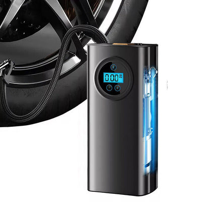 Electric Cordless Air Pump Portable Car Tyre Inflator Rechargeable Air Compressor