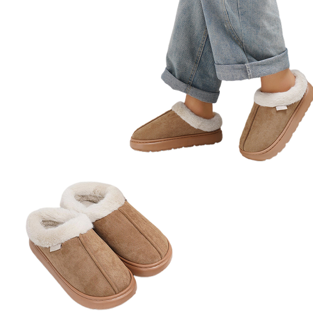 Pair of Winter Warm Slipper for Men Women