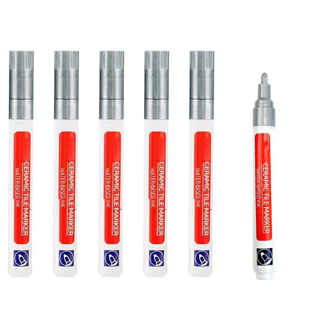 5Pcs Set Fast Drying Grout Tile Repair Pens Waterproof Floor Wall Gap Color Repair Tool Gold