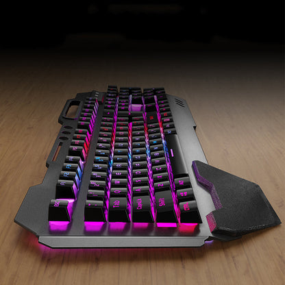 RGB Backlit Wireless Gaming Keyboard and Mouse Combo Rechargeable