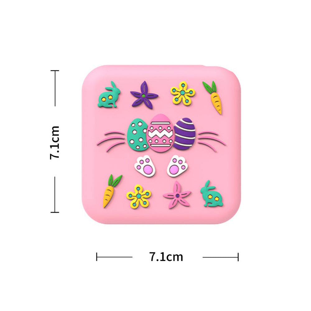 Shockproof Silicone Case for Yoto Mini with Carrying Strap Pink