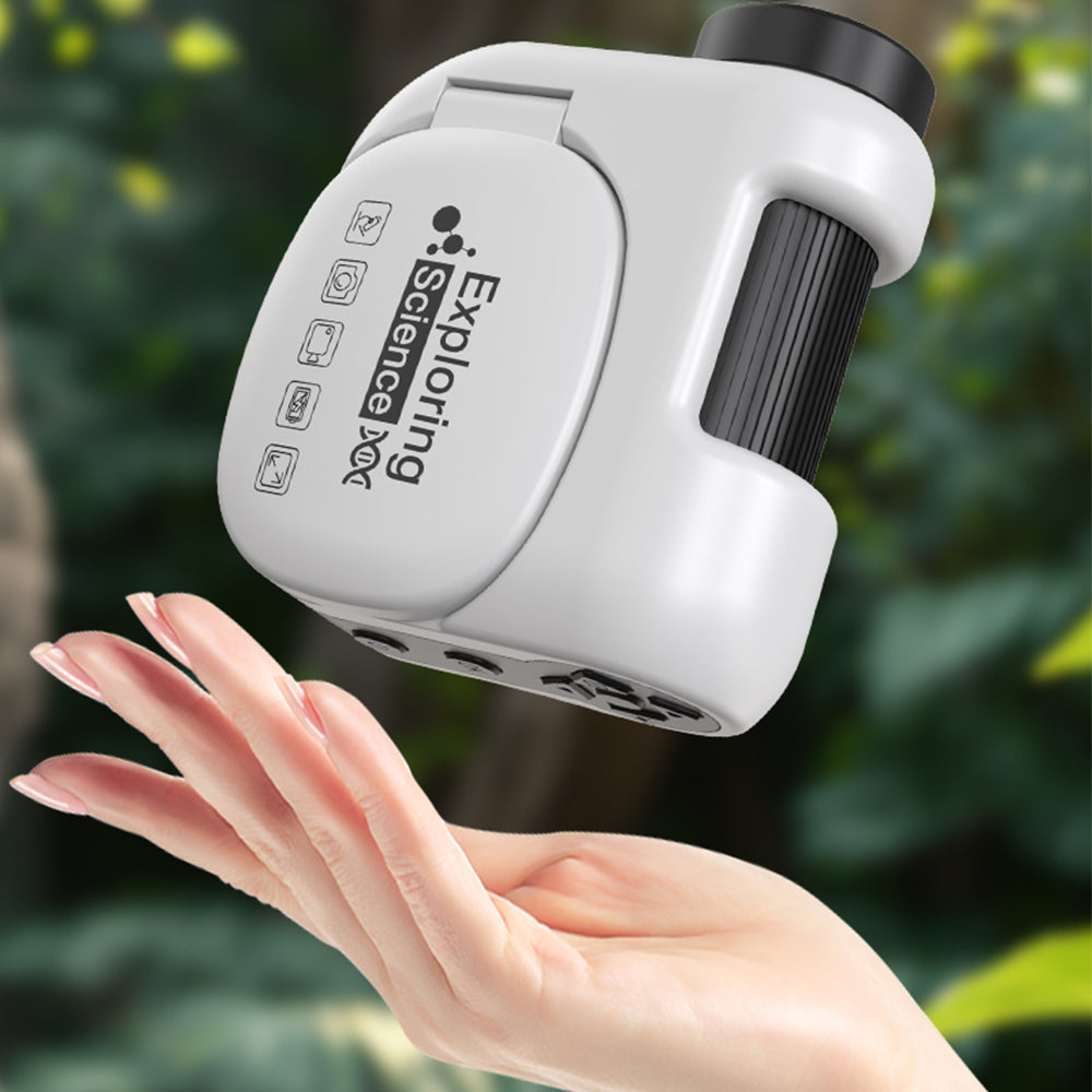 Portable Handheld DV Microscope Educational Science Kit for Kids