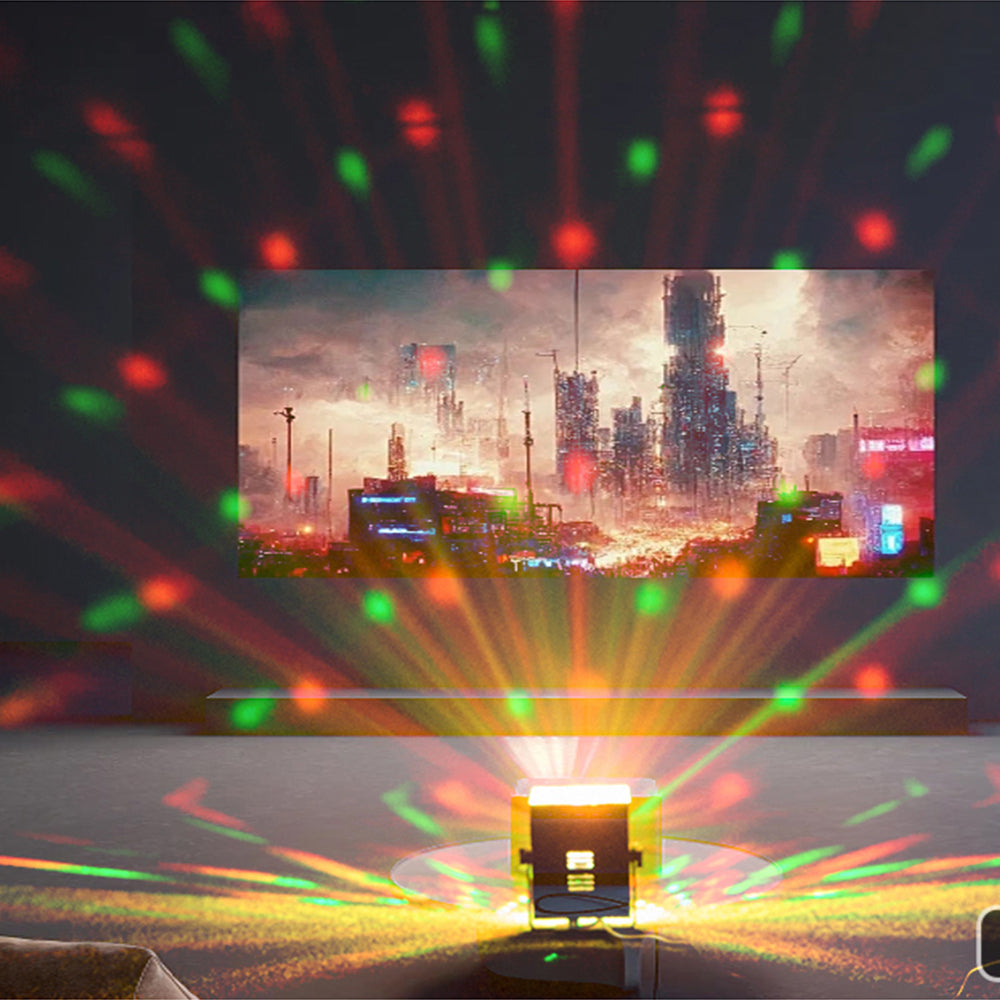 Square LED Ambient Light Atmosphere Lighting for Bedroom Bar Home