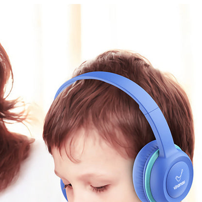 Kids Over-Ear Headphones with 85dB Volume Limit for Safe Listening Blue