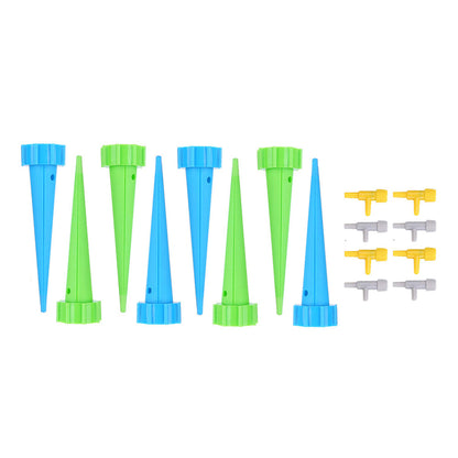 4 or 8-Pack Automatic Garden Cone Watering Spike Plant Water Drip Irrigation Bottle Set
