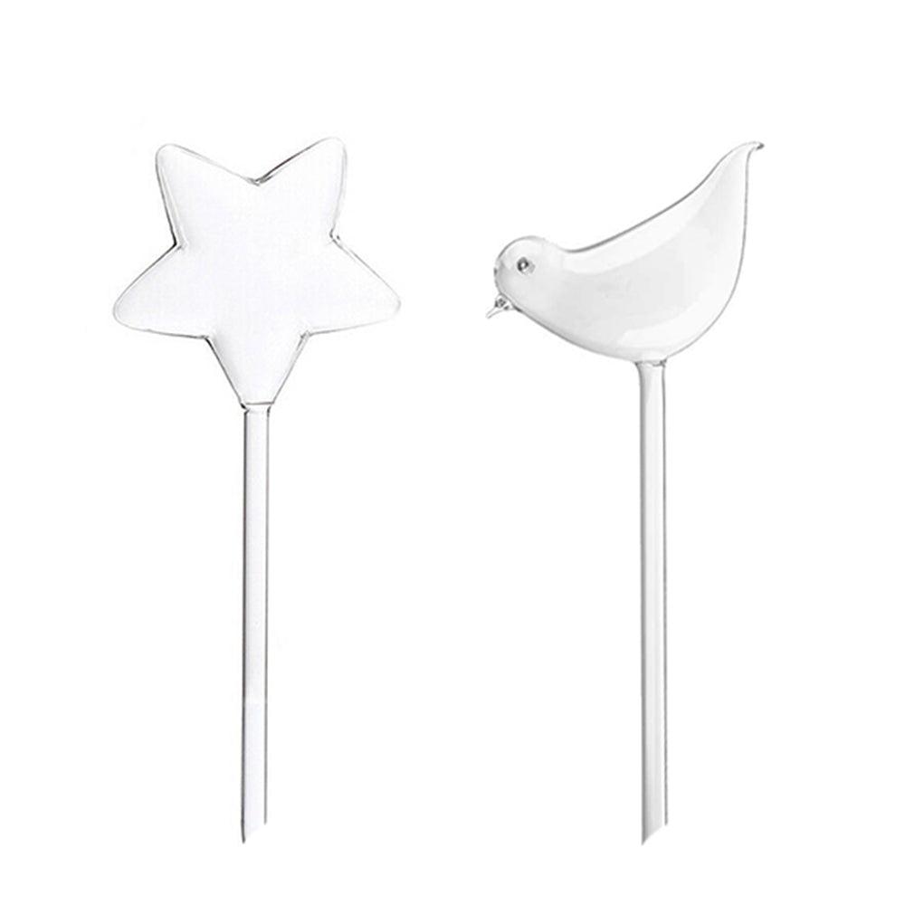 2X Self Watering Plant Stakes Slow Release Watering Spikes Self Watering Birds Shape Plant Waterer Device
