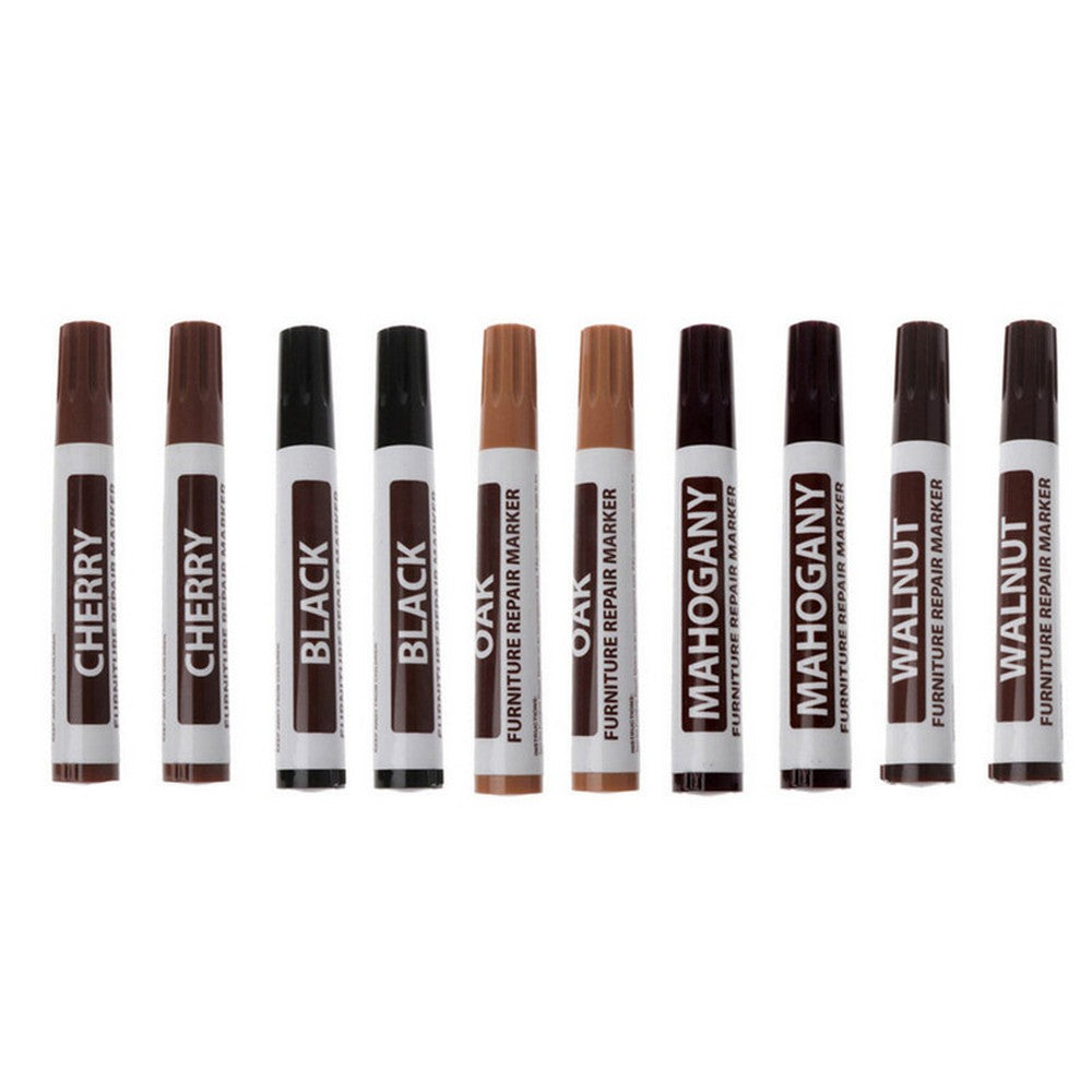 10 Pack Wood Furniture Repair Markers for Scratches