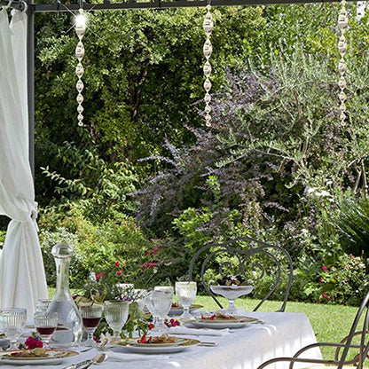 12Pcs Bird Repellent Reflective Scare Rods