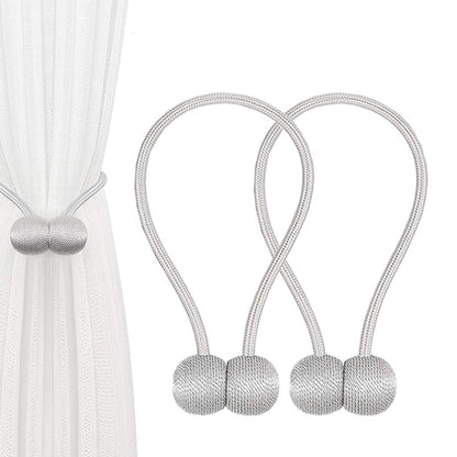 1 Pairs of Clips Magnetic Ball Home Holdbacks Curtain Tiebacks Tie Backs Buckle